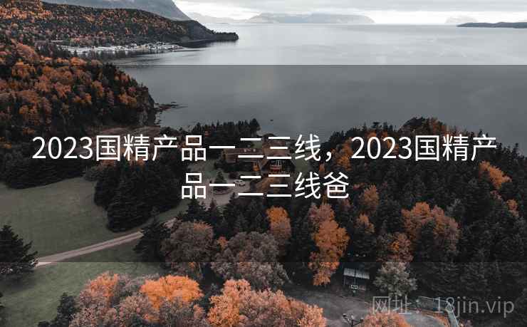 2023国精产品一二三线，2023国精产品一二三线爸